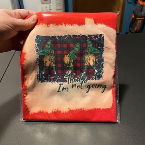 Grinch bleeched tshirts